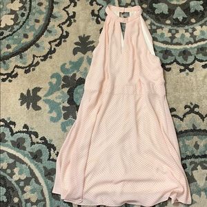 Express Dresses - Pink and white polka dot dress EXPRESS Express Dresses - Pink and white polka dot dress EXPRESS